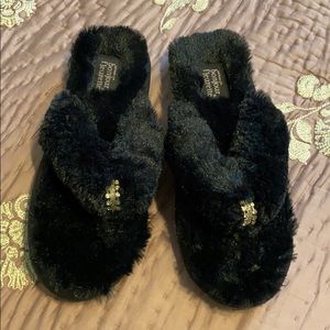 Bonjour Fleurette flip flop house shoes